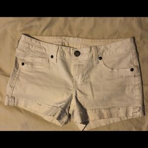 White William Rast Denim Shorts